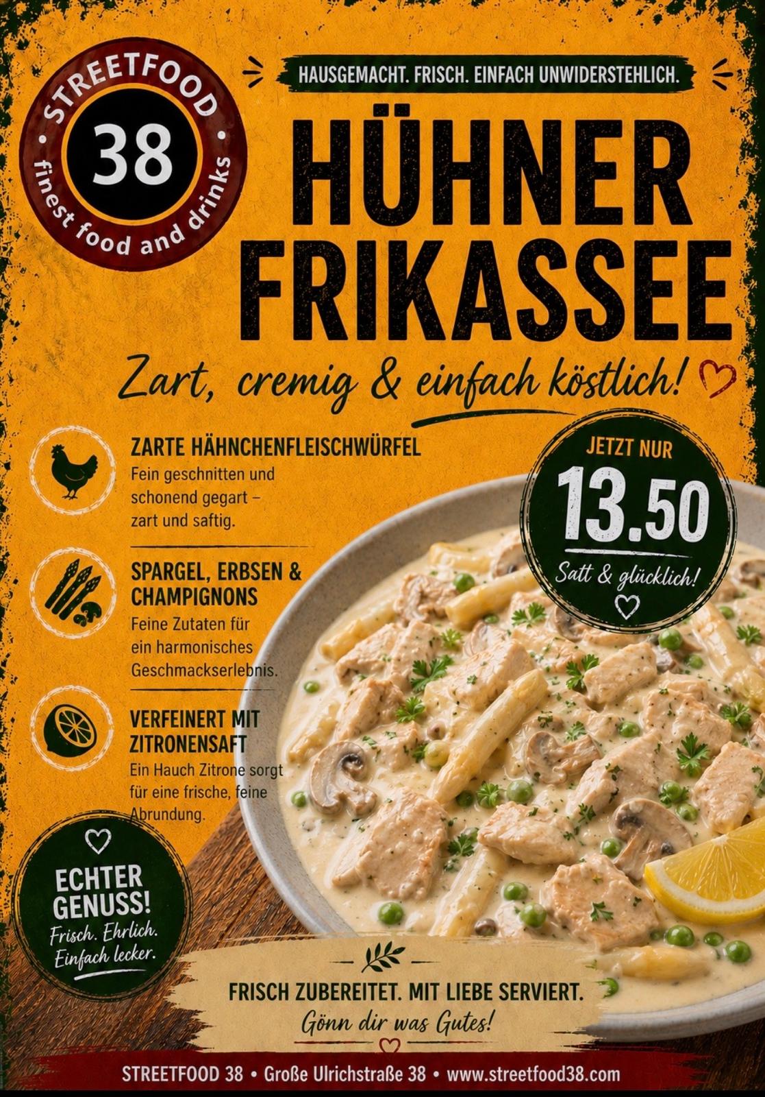 Hühnerfrikassee